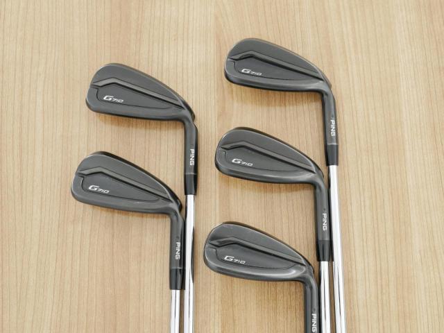 Iron set : Ping : ชุดเหล็ก Ping G710 (รุ่นปี 2021 Japan Spec. ใบใหญ่ ง่ายที่สุด ไกลที่สุดของ Ping) มีเหล็ก 6-Pw (5 ชิ้น) ก้านเหล็ก NS Pro 950 NEO Flex S