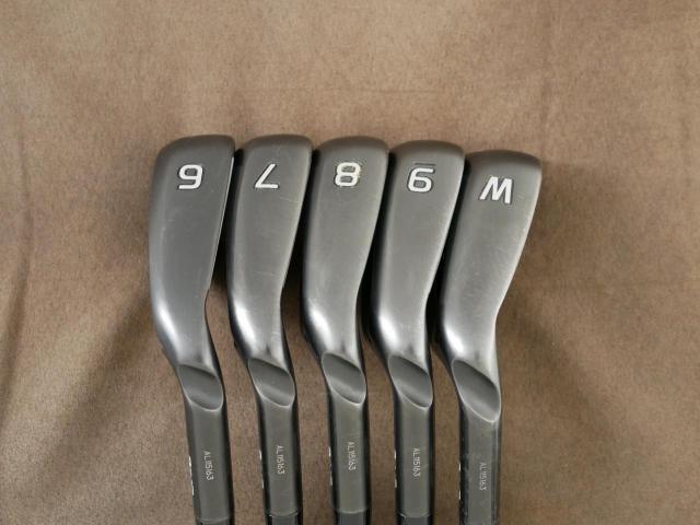 Iron set : Ping : ชุดเหล็ก Ping G710 (รุ่นปี 2021 Japan Spec. ใบใหญ่ ง่ายที่สุด ไกลที่สุดของ Ping) มีเหล็ก 6-Pw (5 ชิ้น) ก้านเหล็ก NS Pro 950 NEO Flex S