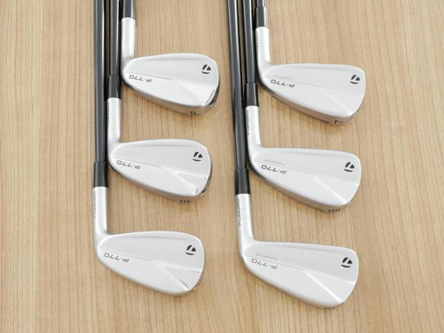Iron set : Taylormade : ชุดเหล็ก Taylormade P770 Forged (รุ่นปี 2023 นุ่ม แน่น)  มีเหล็ก 5-Pw (6 ชิ้น) ก้านกราไฟต์ Mitsubishi Diamana Thump i95 Flex S