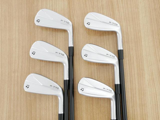 Iron set : Taylormade : ชุดเหล็ก Taylormade P770 Forged (รุ่นปี 2023 นุ่ม แน่น)  มีเหล็ก 5-Pw (6 ชิ้น) ก้านกราไฟต์ Mitsubishi Diamana Thump i95 Flex S