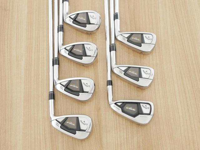 Iron set : Callaway : ชุดเหล็ก Callaway Rogue ST Max Fast (ออกปี 2022 ตีง่ายที่สุด ไกลสุดของ Callaway) มีเหล็ก 5-Pw,Aw (7 ชิ้น) ก้านเหล็ก NS Pro ZELOS 7 Flex S