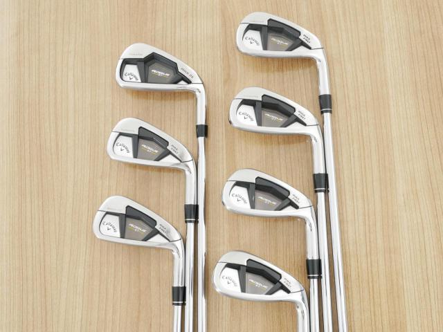 Iron set : Callaway : ชุดเหล็ก Callaway Rogue ST Max Fast (ออกปี 2022 ตีง่ายที่สุด ไกลสุดของ Callaway) มีเหล็ก 5-Pw,Aw (7 ชิ้น) ก้านเหล็ก NS Pro ZELOS 7 Flex S