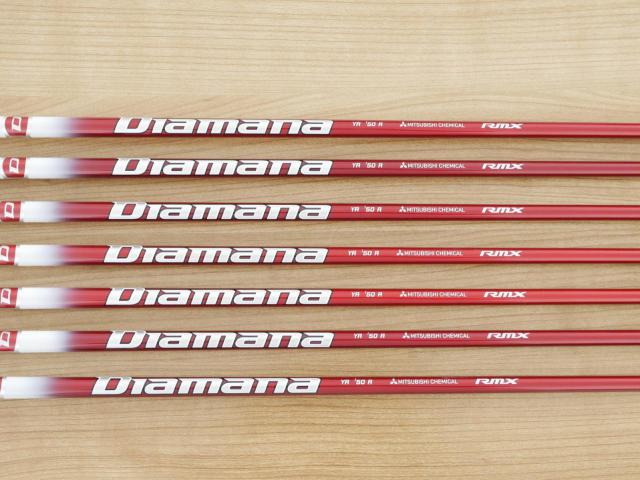 Iron set : Yamaha : ชุดเหล็ก Yamaha RMX VD40 (ออกปี 2022 ตีไกลและง่ายมากๆๆ ค่า MOI สูงสุด) มีเหล็ก 5-Pw,Aw (7 ชิ้น) ก้านกราไฟต์ Mitsubishi Diamana YR i50 Flex R