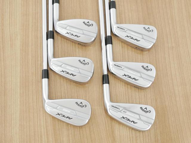 Iron set : Callaway : ชุดเหล็ก Callaway APEX Pro Forged (ออกปี 2022) มีเหล็ก 5-Pw (6 ชิ้น) ก้านเหล็ก NS Pro Modus 105 Flex S