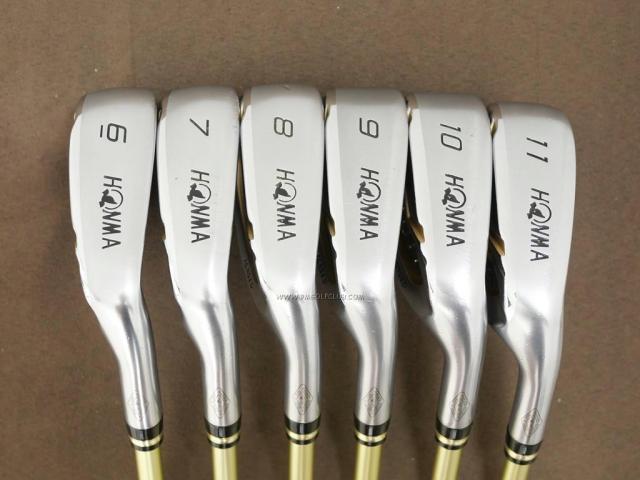 Iron set : Honma : ชุดเหล็ก Honma Beres IS-06 Forged (ปี 2019) มีเหล็ก 6-11 (6 ชิ้น เทียบเท่า 5-Pw) ก้าน ARMRQ X (47) Flex R (2 ดาว)