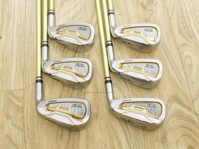 Iron set : Honma : ชุดเหล็ก Honma Beres IS-06 Forged (ปี 2019) มีเหล็ก 6-11 (6 ชิ้น เทียบเท่า 5-Pw) ก้าน ARMRQ X (47) Flex R (2 ดาว)