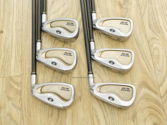 Iron set : Honma : Honma Beres MG703 (หน้าเด้ง) มีเหล็ก 6-11 (6 ชิ้น เทียบเท่า 5-Pw) ก้าน ARMRQ UD49 Flex R (1 ดาว)