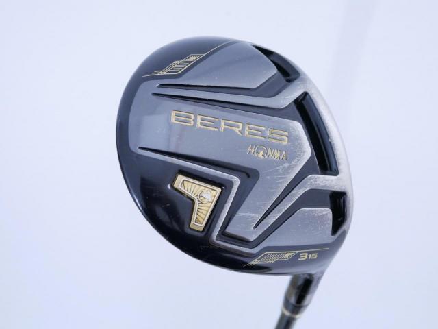 Fairway Wood : Honma : หัวไม้ 3 Honma Beres Black (รุ่นปี 2023) Loft 15 ก้าน Honma ARMRQ MX Flex R