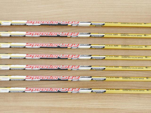 Iron set : Katana : ชุดเหล็ก Katana Sword ATC-589 (ตีง่าย ไกล) มีเหล็ก 6-Pw,Aw,Sw (7 ชิ้น) ก้าน Speeder 589 Flex SR