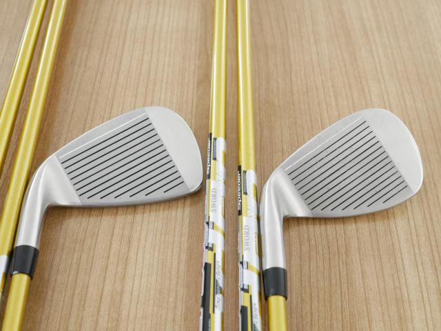 Iron set : Katana : ชุดเหล็ก Katana Sword ATC-589 (ตีง่าย ไกล) มีเหล็ก 6-Pw,Aw,Sw (7 ชิ้น) ก้าน Speeder 589 Flex SR