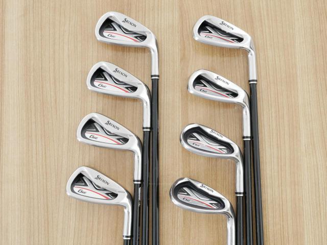 Iron set : Other Brand : ชุดเหล็ก Srixon GIE (ใบใหญ่ ตีง่าย) มีเหล็ก 5-Pw,Aw,Sw (8 ชิ้น) ก้านกราไฟต์ Miyazaki 61 Flex R