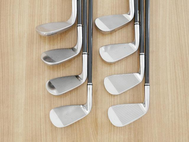 Iron set : Other Brand : ชุดเหล็ก Srixon GIE (ใบใหญ่ ตีง่าย) มีเหล็ก 5-Pw,Aw,Sw (8 ชิ้น) ก้านกราไฟต์ Miyazaki 61 Flex R