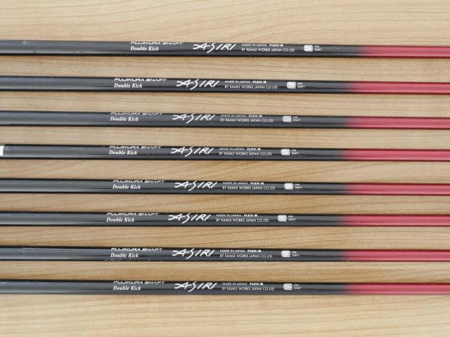 Iron set : Other Brand : ชุดเหล็กกระเทย Kamuiworks ASIRI TEIOO Mid Air (ตีง่ายมาก ไกล) มีเหล็ก 5-Pw,Aw,As (8 ชิ้น) ก้านกราไฟต์ Flex R
