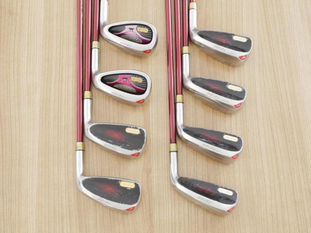 Iron set : Other Brand : ชุดเหล็กกระเทย Kamuiworks ASIRI TEIOO Mid Air (ตีง่ายมาก ไกล) มีเหล็ก 5-Pw,Aw,As (8 ชิ้น) ก้านกราไฟต์ Flex R