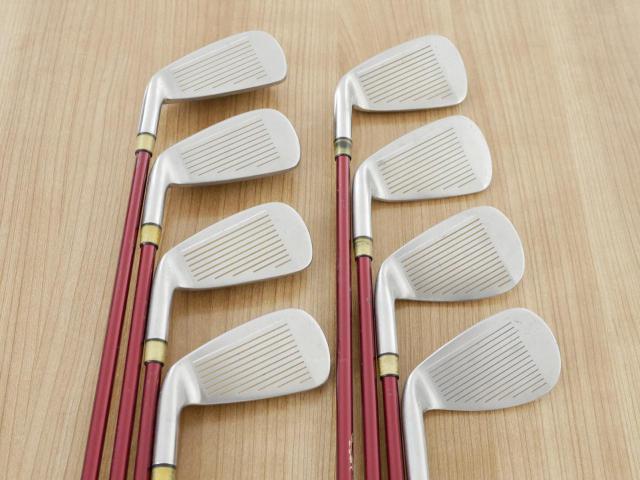 Iron set : Other Brand : ชุดเหล็กกระเทย Kamuiworks ASIRI TEIOO Mid Air (ตีง่ายมาก ไกล) มีเหล็ก 5-Pw,Aw,As (8 ชิ้น) ก้านกราไฟต์ Flex R