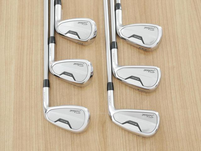 Iron set : Titleist : ชุดเหล็ก Titleist T200 Forged (รุ่นปี 2022 Japan Spec) มีเหล็ก 6-Pw,48 (6 ชิ้น) ก้านกราไฟต์ Titleist 3D055 60 Flex SR