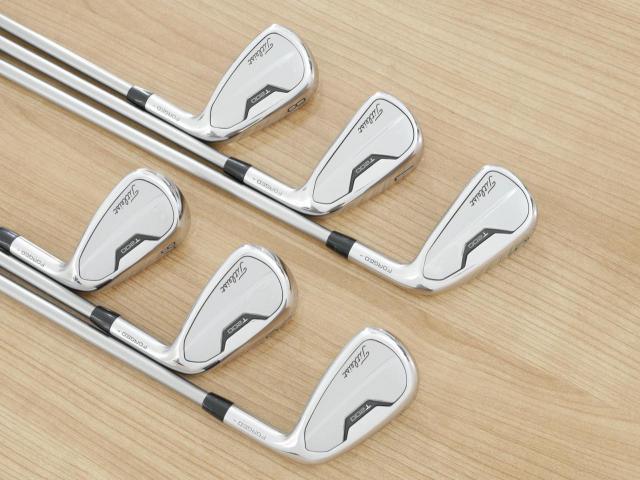 Iron set : Titleist : ชุดเหล็ก Titleist T200 Forged (รุ่นปี 2022 Japan Spec) มีเหล็ก 6-Pw,48 (6 ชิ้น) ก้านกราไฟต์ Titleist 3D055 60 Flex SR