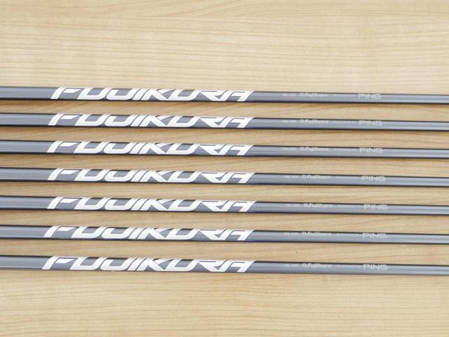 Iron set : Ping : ชุดเหล็ก Ping G730 (รุ่นล่าสุด ปี 2024 Japan Spec. ใบใหญ่ ง่ายที่สุด ไกลที่สุดของ Ping) มีเหล็ก 7-Pw,Aw,50,56 (7 ชิ้น) ก้านกราไฟต์ Fujikura HL40 Flex R2