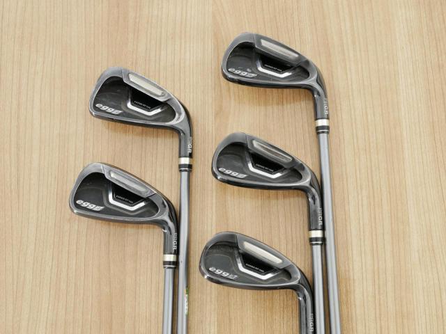 Iron set : PRGR : ชุดเหล็กกระเทย PRGR New Egg Iron (รุ่นปี 2017 ตีง่ายและไกลมาก) มีเหล็ก 7-Pw,Aw (5 ชิ้น) ก้านกราไฟต์ Flex S (M-43)