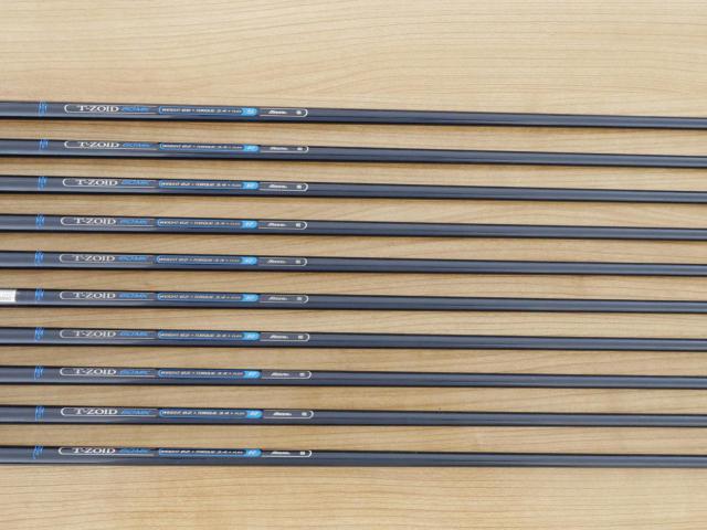 Iron set : Mizuno : ชุดเหล็ก Mizuno T-Zoid MX-23 Forged มีเหล็ก 3-Pw,Aw,Sw (10 ชิ้น) ก้านกราไฟต์ Flex R