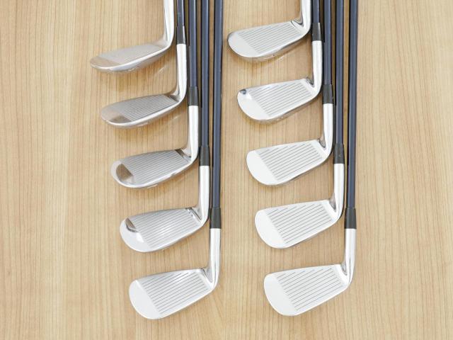 Iron set : Mizuno : ชุดเหล็ก Mizuno T-Zoid MX-23 Forged มีเหล็ก 3-Pw,Aw,Sw (10 ชิ้น) ก้านกราไฟต์ Flex R