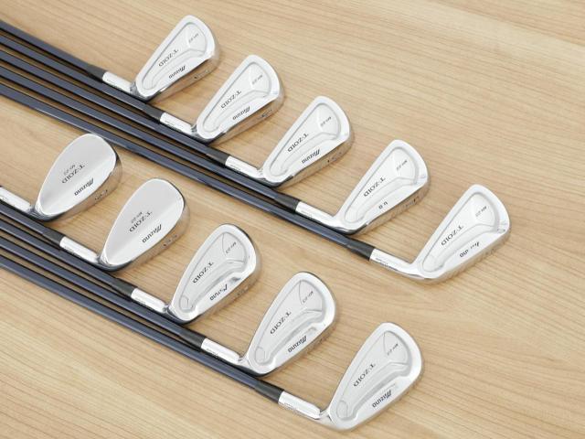 Iron set : Mizuno : ชุดเหล็ก Mizuno T-Zoid MX-23 Forged มีเหล็ก 3-Pw,Aw,Sw (10 ชิ้น) ก้านกราไฟต์ Flex R