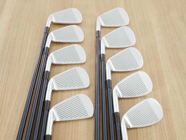 Iron set : Mizuno : ชุดเหล็ก Mizuno T-Zoid MX-23 Forged มีเหล็ก 3-Pw,Aw,Sw (10 ชิ้น) ก้านกราไฟต์ Flex R