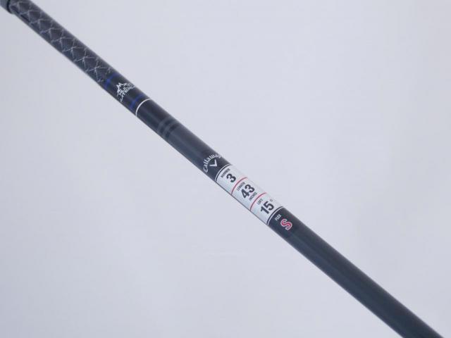 Fairway Wood : callaway : หัวไม้ 3 Callaway Paradym AI Smoke Triple Diamond (รุ่นปี 2024 Low Spin สุดๆ) Loft 15 ก้าน Mitsubishi TENSEI 60 Flex S