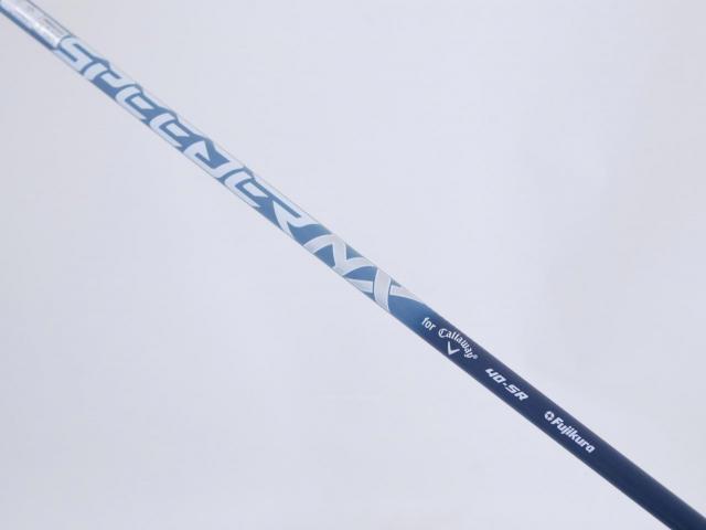 Fairway Wood : callaway : หัวไม้ 5 Callaway Paradym MAX FAST (รุ่นปี 2023 Japan Spec.) Loft 19 ก้าน Fujikura Speeder NX 40 Flex SR