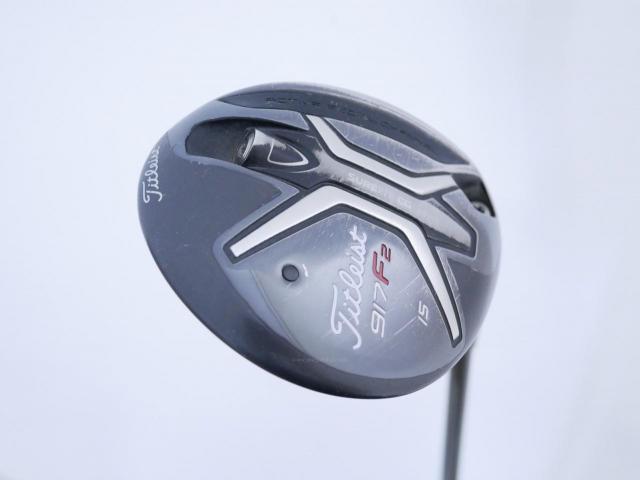 Fairway Wood : Titleist : **มีบุบ** หัวไม้ 3 Titleist 917F2 Loft 15 ก้าน Mitsubishi Diamana 60 Flex S