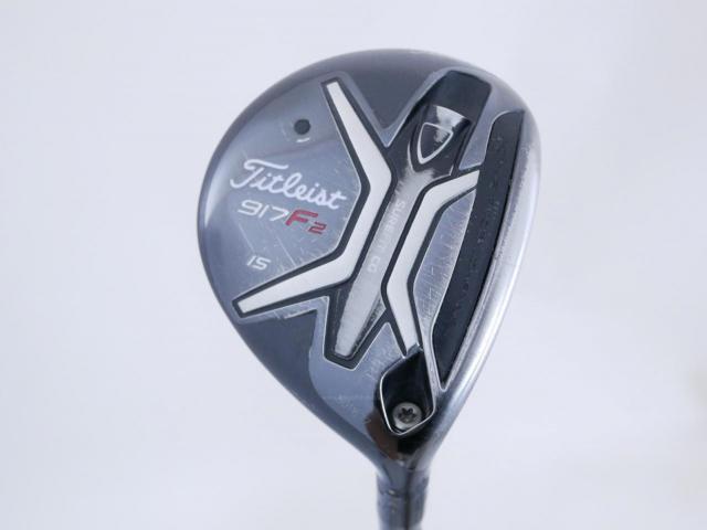 Fairway Wood : Titleist : **มีบุบ** หัวไม้ 3 Titleist 917F2 Loft 15 ก้าน Mitsubishi Diamana 60 Flex S