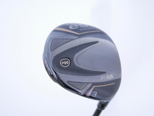 Fairway Wood : PRGR : หัวไม้ 3 PRGR Super EGG Evolution (รุ่นล่าสุด ออกปี 2024 หน้าเด้งเกินกฏ ตีไกลมาก) Loft 16 Flex SR (M-40)