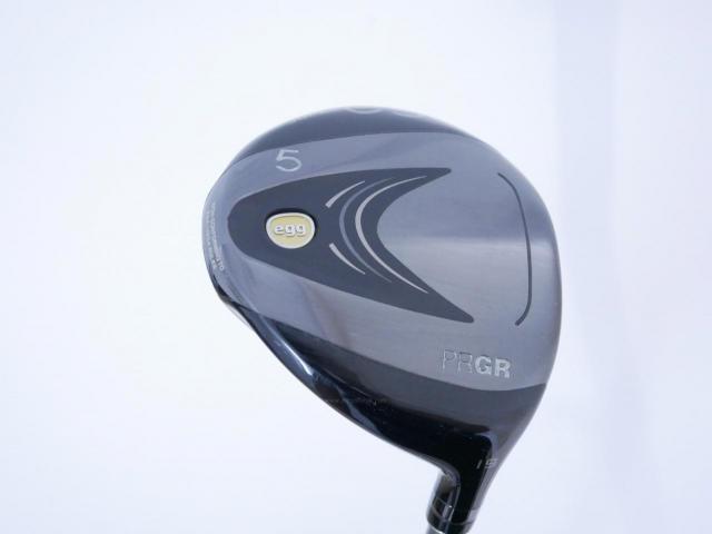 Fairway Wood : PRGR : หัวไม้ 5 PRGR Super Egg (รุ่นปี 2023 หน้าเด้งเกินกฏ COR 0.84 หายากมาก) Loft 19 ก้าน M-35 Flex R2