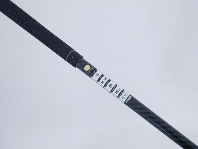 Fairway Wood : PRGR : หัวไม้ 5 PRGR Super Egg (รุ่นปี 2023 หน้าเด้งเกินกฏ COR 0.84 หายากมาก) Loft 19 ก้าน M-35 Flex R2