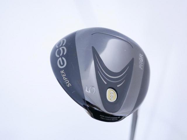 Fairway Wood : PRGR : หัวไม้ 5 PRGR Super Egg (รุ่นปี 2023 หน้าเด้งเกินกฏ COR 0.84 หายากมาก) Loft 19 ก้าน M-37 Flex R