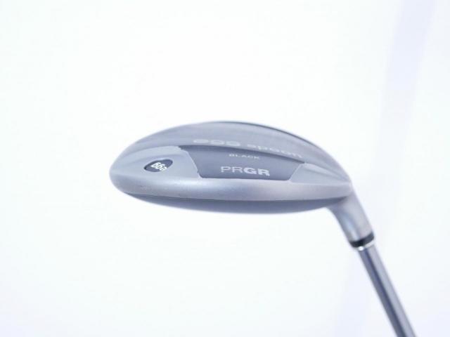 Fairway Wood : PRGR : หัวไม้ 3 PRGR Egg Spoon BLACK (ปี 2022) Loft 15 ก้าน Mitsubishi Diamana Flex S