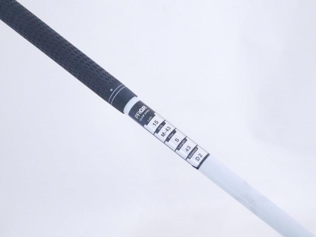 Fairway Wood : PRGR : หัวไม้ 3 PRGR Egg Spoon BLACK (ปี 2022) Loft 15 ก้าน Mitsubishi Diamana Flex S