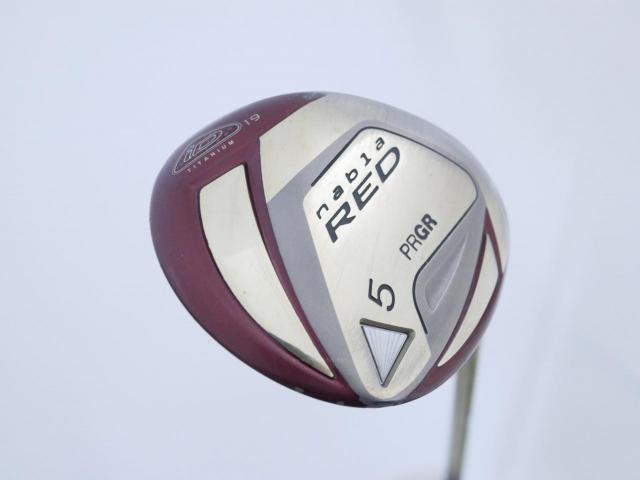 Fairway Wood : PRGR : หัวไม้ 5 PRGR ID Nabla RED Ver II (รุ่นท้อป Titanium) Loft 19 ก้าน M-37 (Flex R)