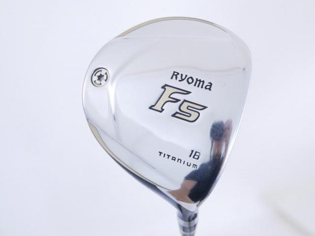 Fairway Wood : Other Brand : หัวไม้ 5 Ryoma F Titanium Special Tunning (ปี 2020 หน้าเด้งเกินกฏ ไกลมากๆ) Loft 18 ก้าน Tour AD RF2 Flex SR