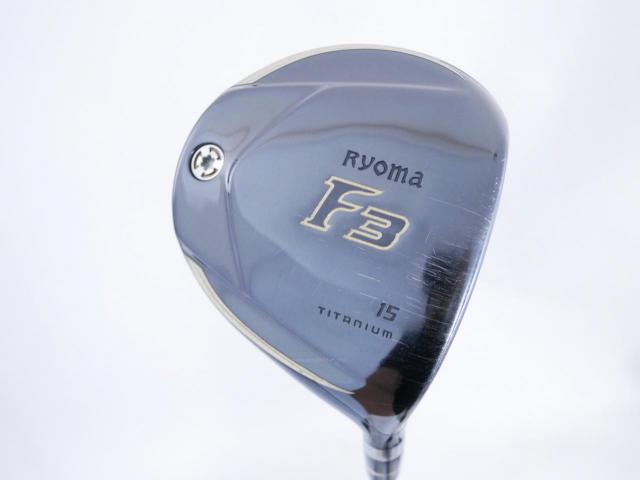 Fairway Wood : Other Brand : หัวไม้ 3 Ryoma F Titanium (รุ่นปี 2019 ไกลมากๆ) Loft 15 ก้าน Tour AD RF2 Flex S