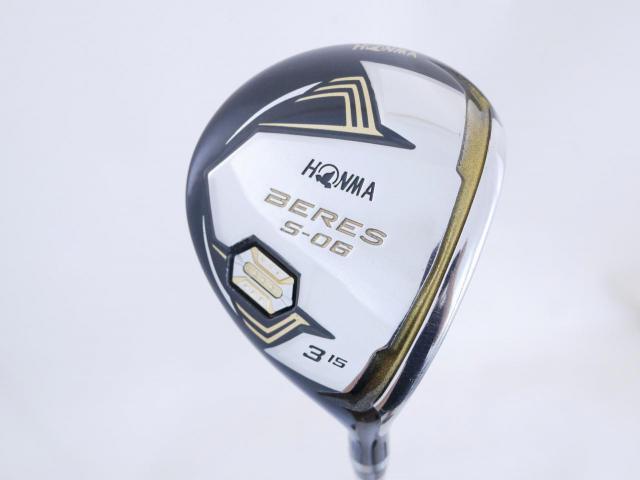 Fairway Wood : Honma : **ก้าน 3 ดาว** หัวไม้ 3 Honma Beres S-06 (รุ่นปี 2019) Loft 15 ก้าน ARMRQ X (47) Flex SR (3 ดาว)