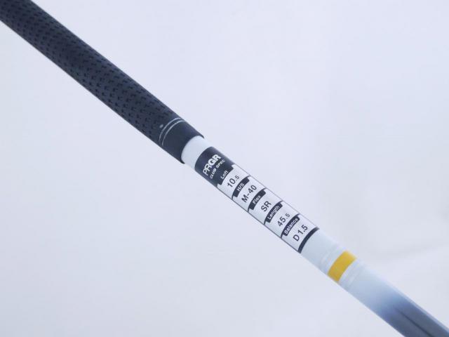 Driver : PRGR : ไดรเวอร์ PRGR RS D JUST (ออกปี 2023) Loft 10.5 ก้าน Mitsubishi Diamana Flex SR