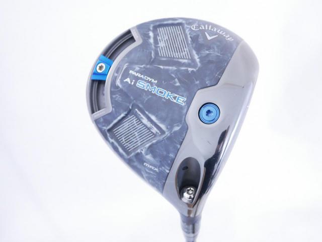 Driver : Callaway : ไดรเวอร์ Callaway Paradym Ai SMOKE MAX (รุ่นปี 2024 Japan Spec.) Loft 10.5 (ปรับได้) ก้าน Mitsubishi TENSEI 50 Flex R