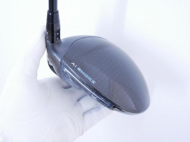 Driver : Callaway : ไดรเวอร์ Callaway Paradym Ai SMOKE MAX (รุ่นปี 2024 Japan Spec.) Loft 10.5 (ปรับได้) ก้าน Mitsubishi TENSEI 50 Flex R