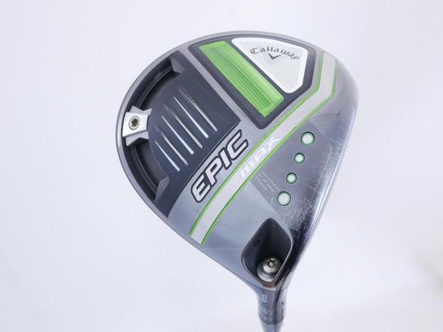 Driver : Callaway : ไดรเวอร์ Callaway EPIC MAX (รุ่นปี 2021) Loft 10.5 ก้าน Mitsubishi Diamana 40 Flex SR