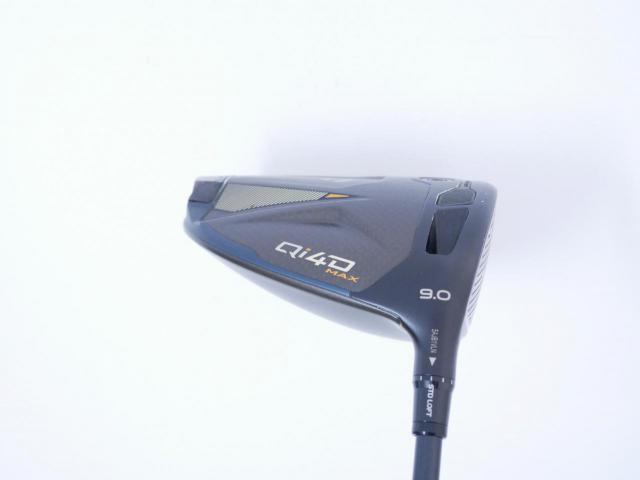 Driver : Taylormade : ไดรเวอร์ Taylormade Qi4D MAX (รุ่นใหม่ล่าสุด ออกปี 2026) Loft 9 ก้าน Mitsubishi REAX 50 Flex S