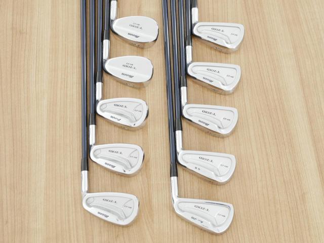 Iron set : Mizuno : ชุดเหล็ก Mizuno T-Zoid MX-23 Forged มีเหล็ก 3-Pw,Aw,Sw (10 ชิ้น) ก้านกราไฟต์ Flex R