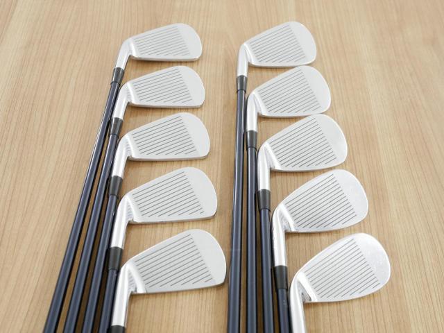 Iron set : Mizuno : ชุดเหล็ก Mizuno T-Zoid MX-23 Forged มีเหล็ก 3-Pw,Aw,Sw (10 ชิ้น) ก้านกราไฟต์ Flex R