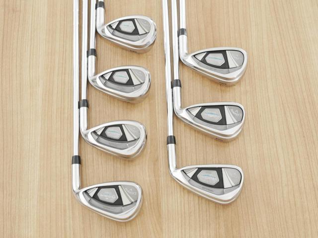 Iron set : Callaway : ชุดเหล็ก Callaway Rogue Star CF18 (ออกปี 2018 ตีง่าย ไกลมากๆ) มีเหล็ก 6-Pw,Aw,Gw (7 ชิ้น) ก้านเหล็ก NS Pro ZELOS 7 Flex S