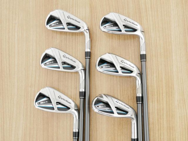 Iron set : Taylormade : ชุดเหล็ก Taylormade SIM MAX (ออกปี 2020 Japan Spec.) มีเหล็ก 6-Pw,Sw (6 ชิ้น) ก้านกราไฟต์ Mitsubishi Tensei TM60 Flex R